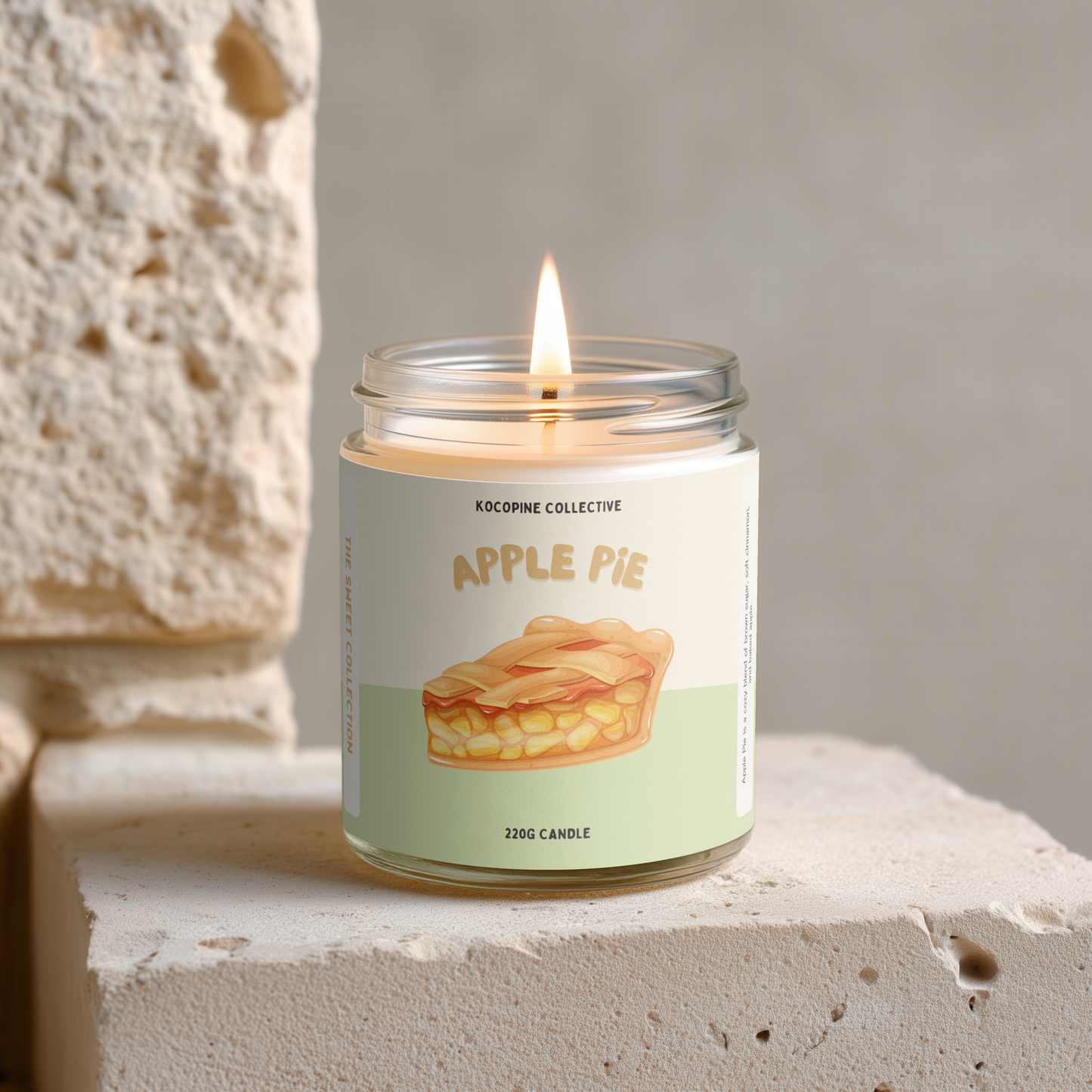 Apple Pie | Cinnamon + Baked Apple | 220g