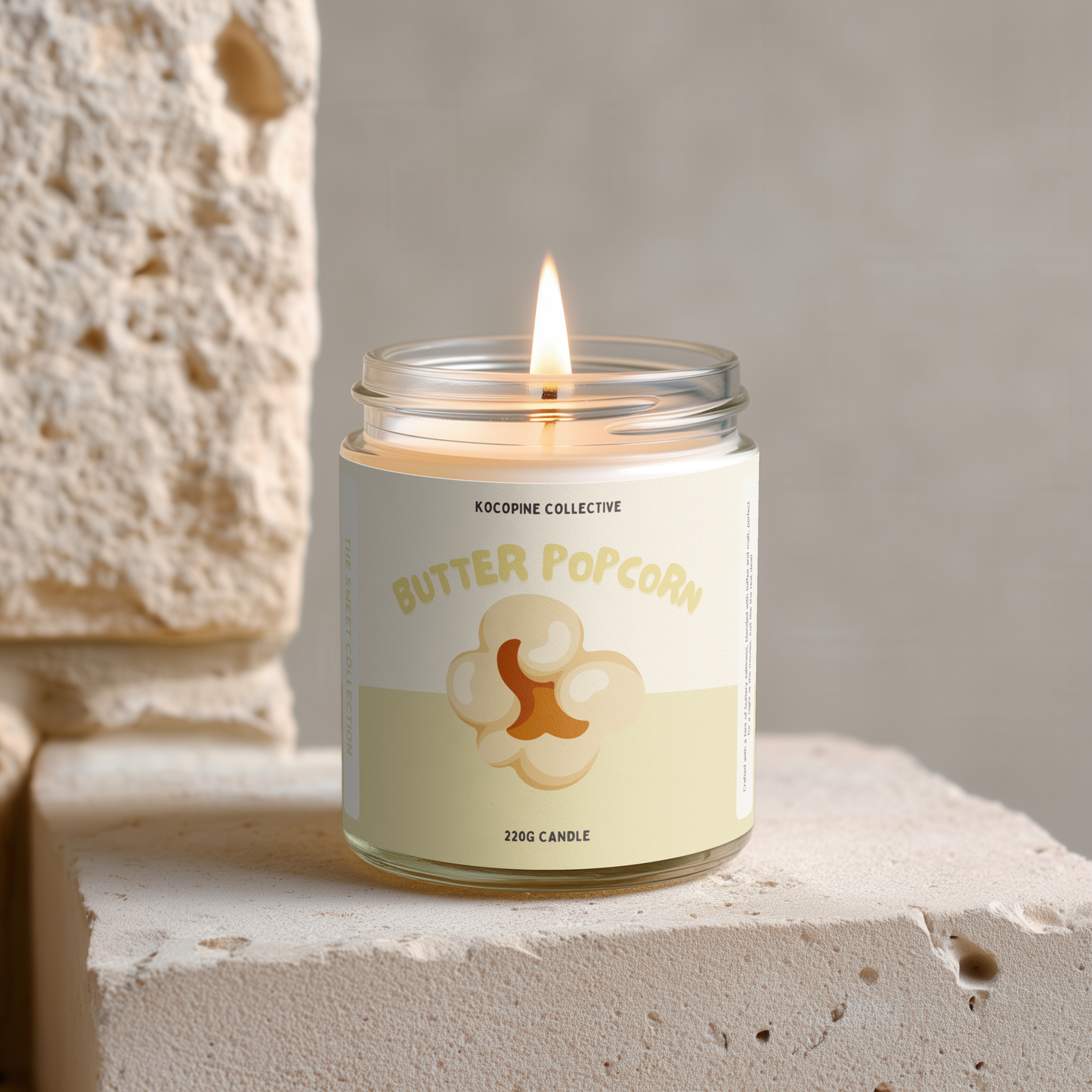 Butter Popcorn | Butter + Toffee | 220g