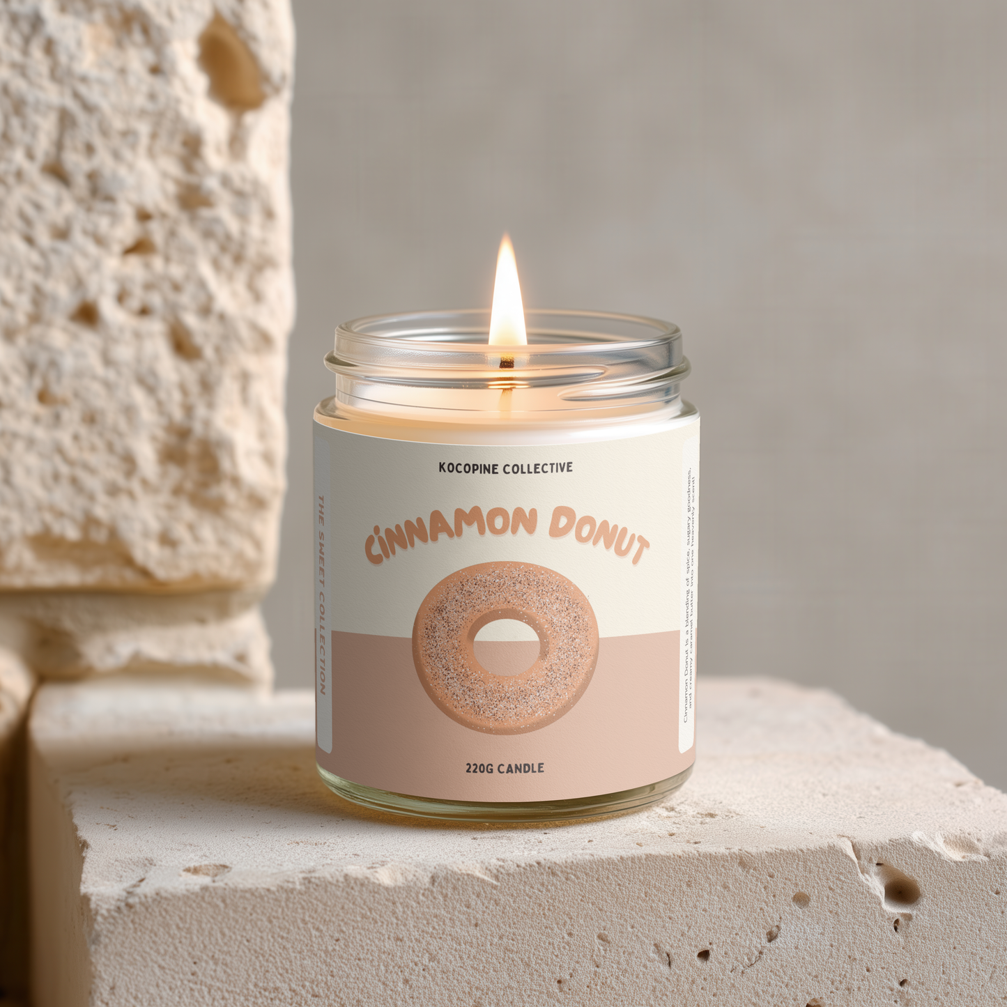 Cinnamon Donut | Caramel Butter + Sugar | 220g