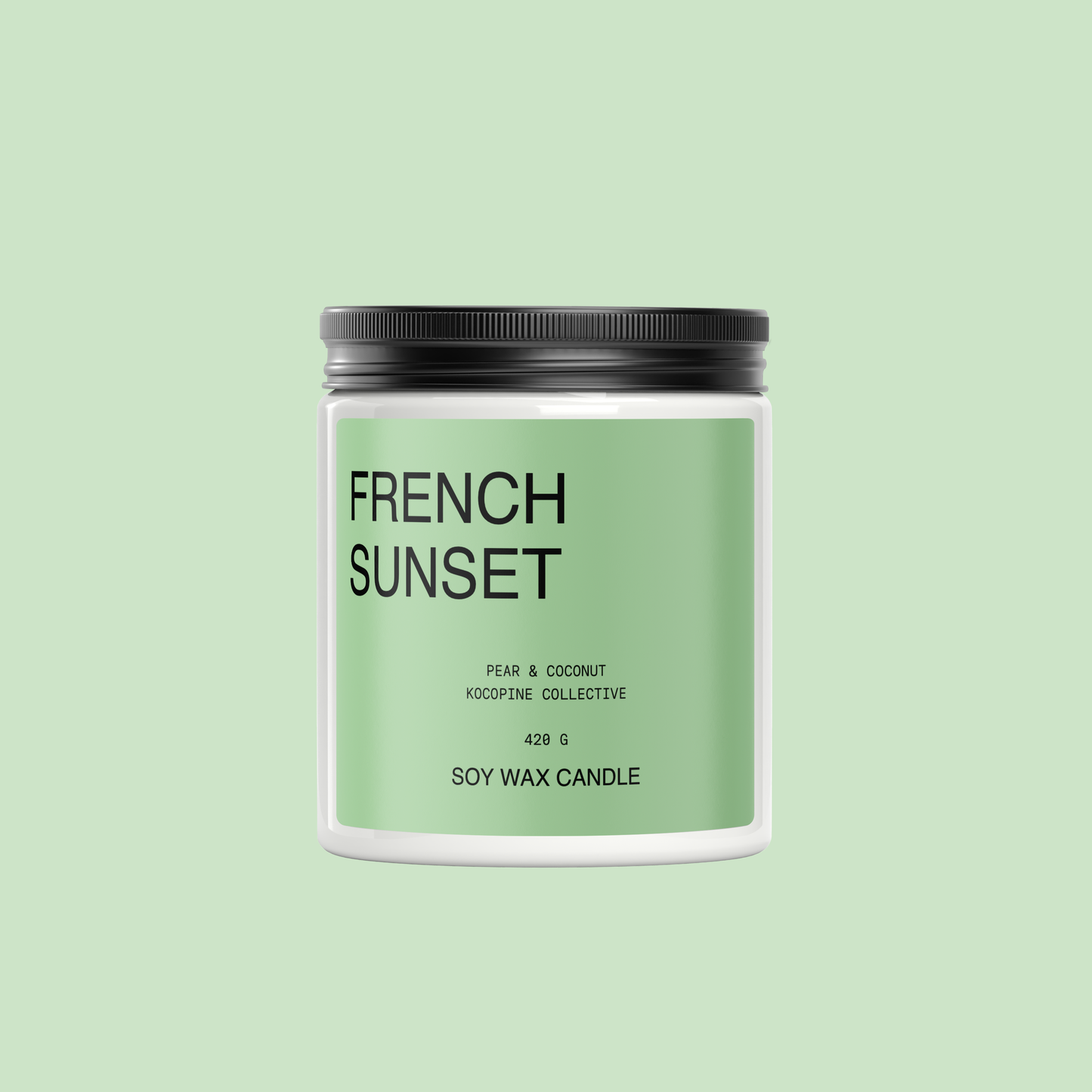 French Sunset | Pear + Coconut