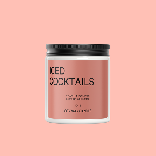 Iced Cocktails | Coconut + Pineapple