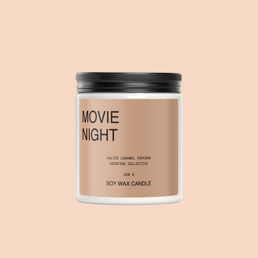 Movie Night | Salted Caramel Popcorn