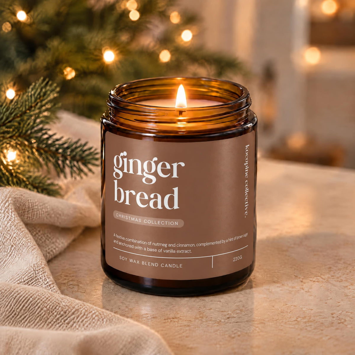 Gingerbread | Nutmeg + Cinnamon | 220g