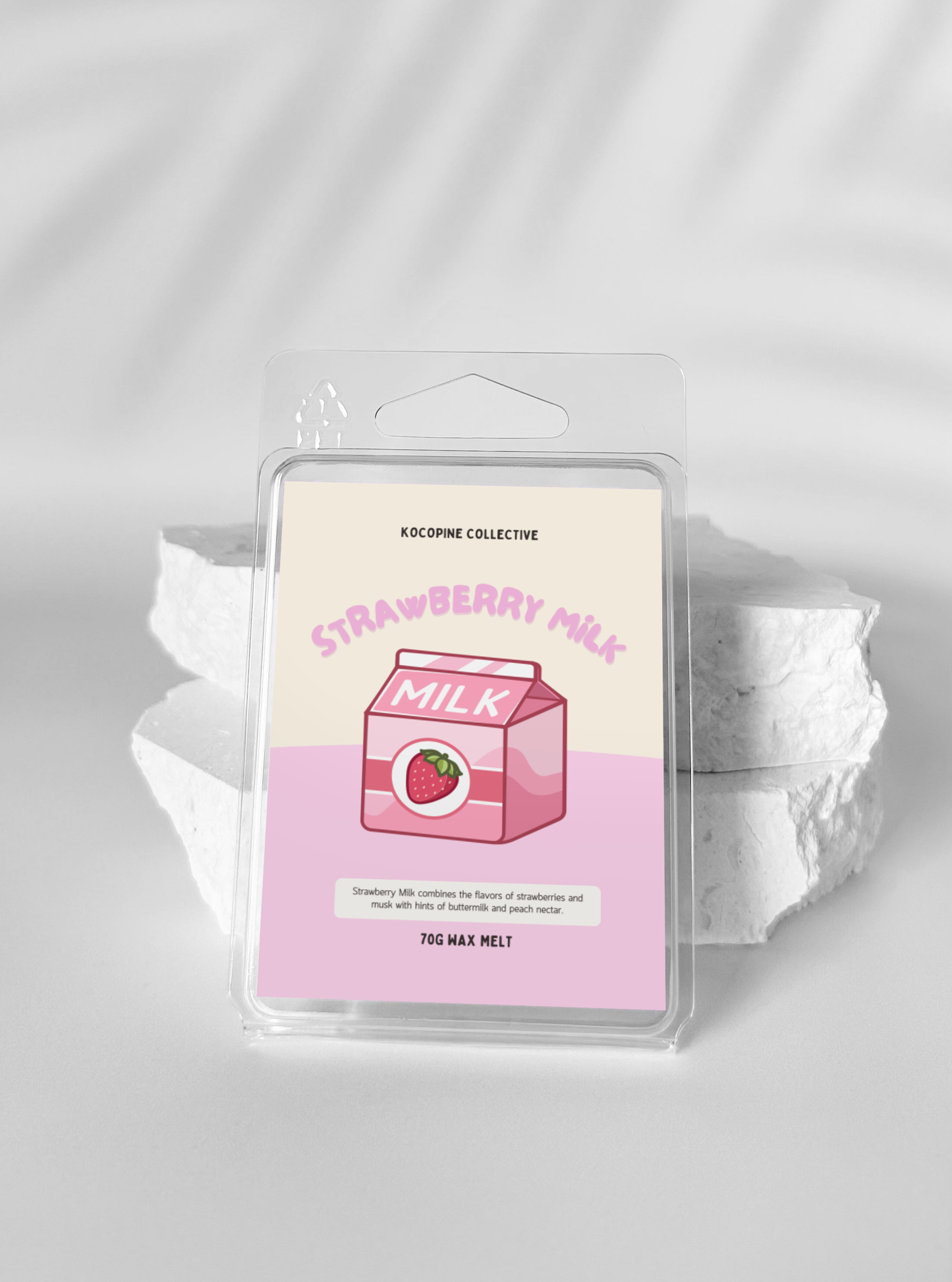 Strawberry Milk | Peach Nectar + Strawberry | Wax Melt