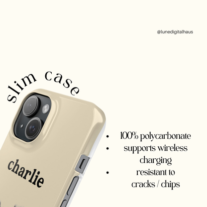 Customised Slim Pet Phone Case