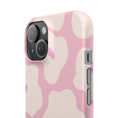 Abstract Pink Print | Slim Phone Case