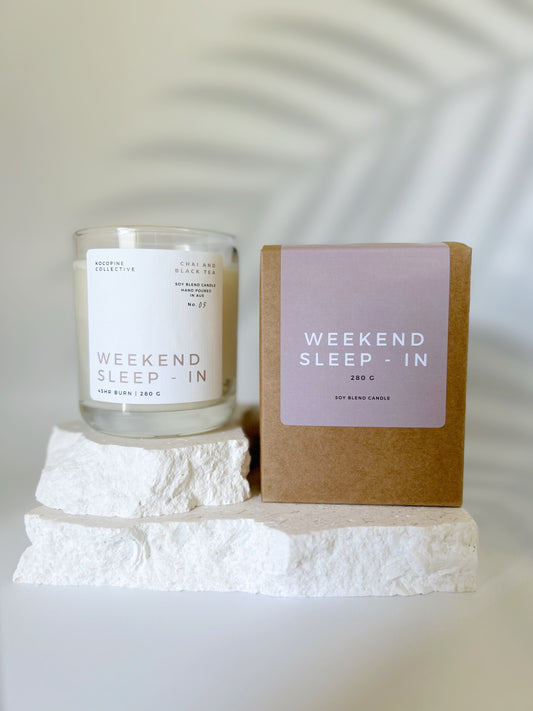 Weekend Sleep In | Chai + Black Tea