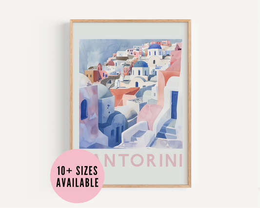 Santorini Views - Wall Art