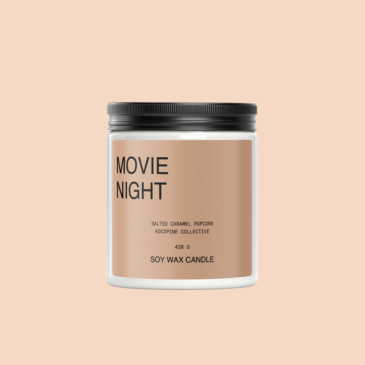 Movie Night | Salted Caramel Popcorn