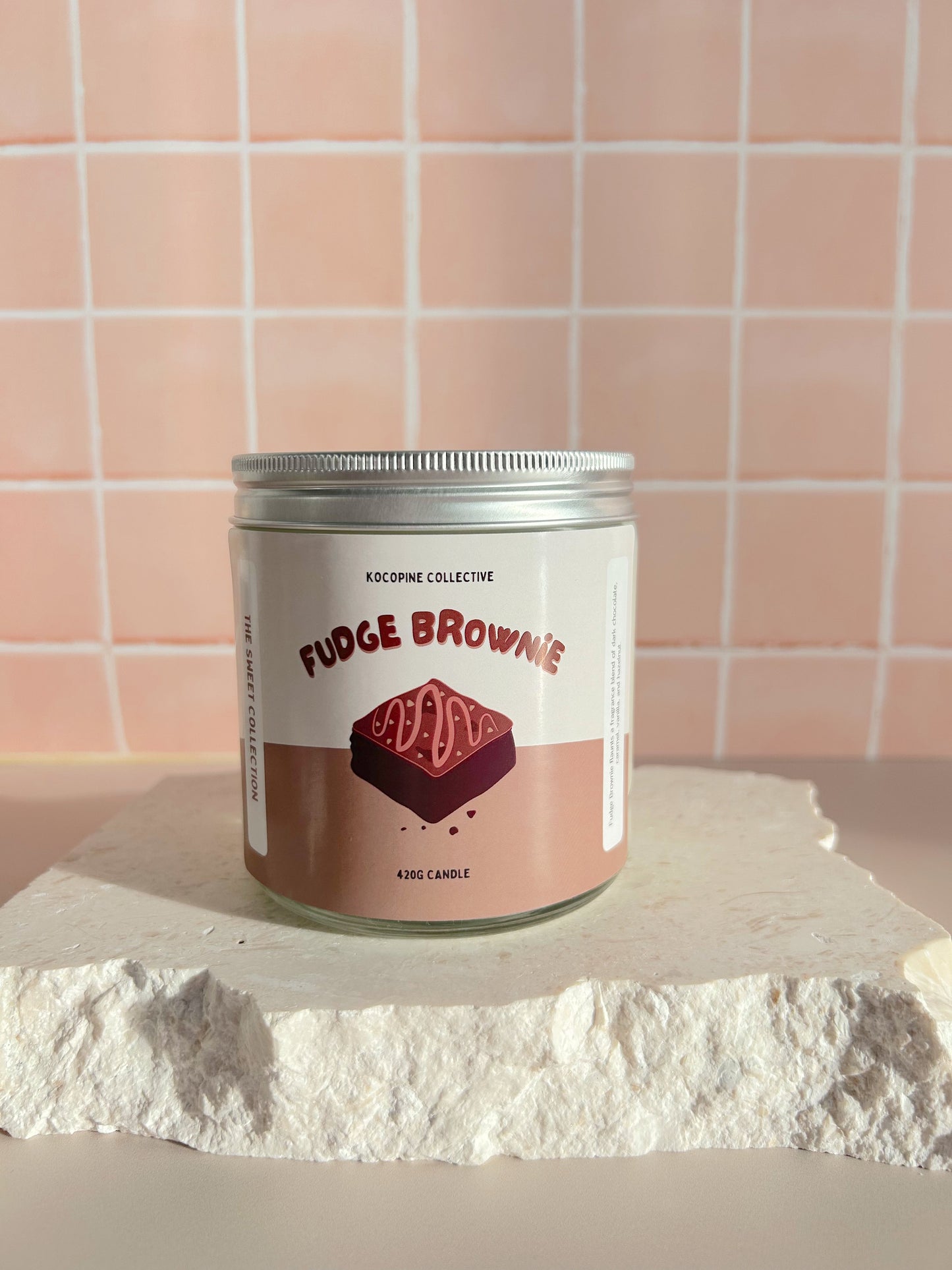 Fudge Brownie | Dark Chocolate + Hazelnut | 420g