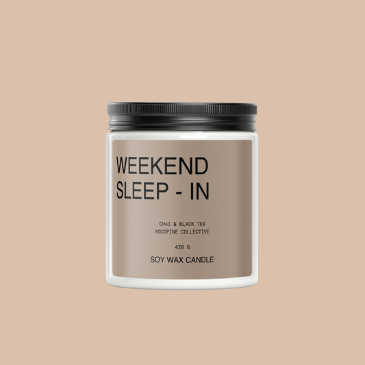 Weekend Sleep In | Chai + Black Tea