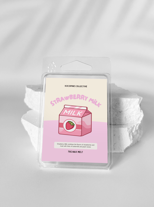 Strawberry Milk | Peach Nectar + Strawberry | Wax Melt