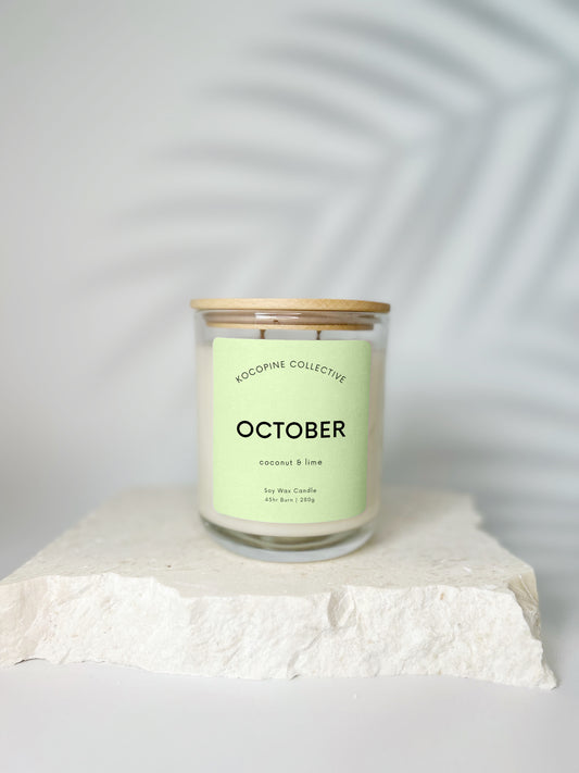 October | Coconut + Lime